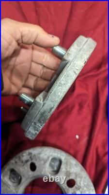 SET Vintage NOS Wheel Adapters 4.50 & 4.75 Ford & Chevy car to 5 on 5 Wheels
