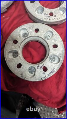 SET Vintage NOS Wheel Adapters 4.50 & 4.75 Ford & Chevy car to 5 on 5 Wheels