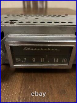 STUDEBAKER Car Radio Vintage Vintage Parts Only UNTESTED