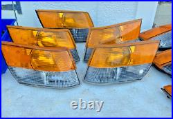 Saab 900 99 Misc Lot of Front Marker Light Housing Blinker Parts Car Vintage