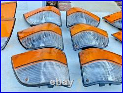 Saab 900 99 Misc Lot of Front Marker Light Housing Blinker Parts Car Vintage