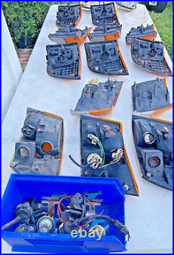 Saab 900 99 Misc Lot of Front Marker Light Housing Blinker Parts Car Vintage