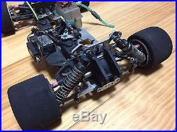 Serpent 1/8 Engine RC Car Chassis Used Vintage