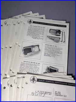 Shelby Cobra Car Parts & Accessories Catalog Carroll Shelby Vintage 1966