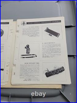 Shelby Cobra Car Parts & Accessories Catalog Carroll Shelby Vintage 1967