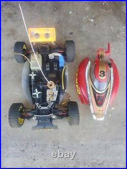 Sinyih Tempo RC Car Roller 1/8 Nitro Rc Car Vintage For Parts Or Repair