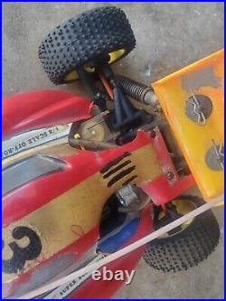 Sinyih Tempo RC Car Roller 1/8 Nitro Rc Car Vintage For Parts Or Repair