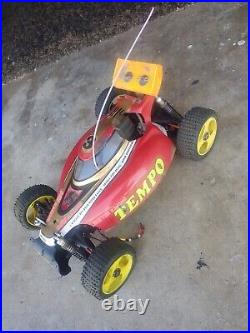 Sinyih Tempo RC Car Roller 1/8 Nitro Rc Car Vintage For Parts Or Repair