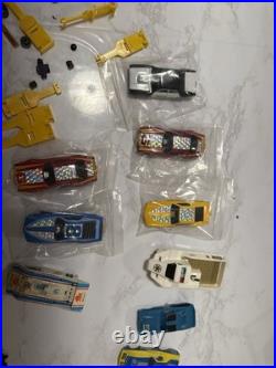 Slot Car Chassis & Body Covers Vtg HO Scale FOR PARTS OR REPAIR not tested