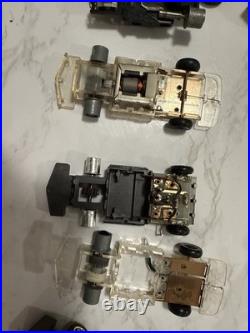 Slot Car Chassis & Body Covers Vtg HO Scale FOR PARTS OR REPAIR not tested