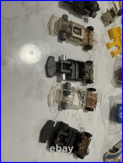 Slot Car Chassis & Body Covers Vtg HO Scale FOR PARTS OR REPAIR not tested