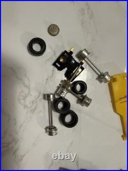 Slot Car Chassis & Body Covers Vtg HO Scale FOR PARTS OR REPAIR not tested