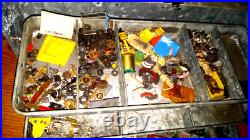 Slot car & parts/junkyard VERY LARGE vintage estate collection find