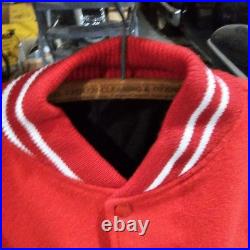 So-Cal Speed Shop Jacket XL Wool Leather Embroidered vtg hot rod bonneville scta