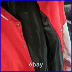 So-Cal Speed Shop Jacket XL Wool Leather Embroidered vtg hot rod bonneville scta