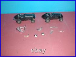 Strombecker 1/32 Vintage Tested Running Midget Racer Slot Car Lot Missing Parts
