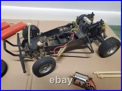 TAMIYA HORNET RC Car VINTAGE with 1934 Ford Victoria Body. Sold For Parts