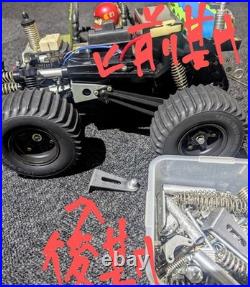 TAMIYA Wild Willy M38 1/10 Early Vintage RC Car with Late Spare Body Parts TAMIYA Wild Willy M38 1/10 Early Vintage RC Car with Late Spare Body Parts