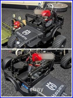 TAMIYA Wild Willy M38 1/10 Early Vintage RC Car with Late Spare Body Parts TAMIYA Wild Willy M38 1/10 Early Vintage RC Car with Late Spare Body Parts