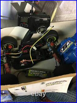 TEAM LOSI XXXT RC With BOX + EXTRAS Vtg Large Lot