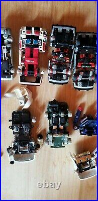 Takara Vintage Transformers G1 Diaclone Scrap Car Robot Figure Lot for Parts