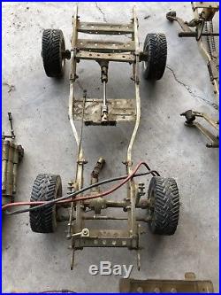 Tamiya Bruiser Mountaineer Vintage Kyosho Robbe Chassis Axles Transmission Motor