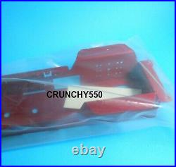 Tamiya Clod Buster Bullhead Sassy Chassis Anodized Red Aluminum NIP Vintage RC