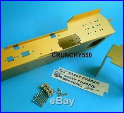 Tamiya Clodbuster Sassy Chassis Anodized Gold Aluminum NIP Vintage RC Part