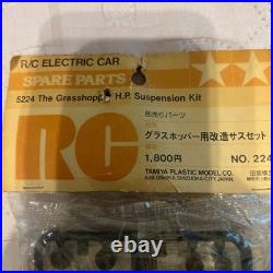Tamiya Electric RC Car Glasshopper Modified Suspension Vintage Parts Unused Tamiya Electric RC Car Glasshopper Modified Suspension Vintage Parts Unused