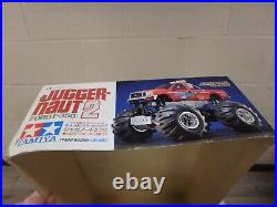 Tamiya Kyosho Juggernaut 2 Box And Manual Only Vintage Rc Car Truck Very Rare