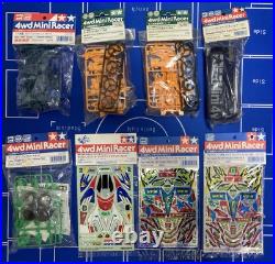 Tamiya Mini 4WD vintage parts Lot of 25 Unopend old stock