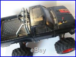 Tamiya Vintage RC Trucks In Need of Work 2 Trucks 2 Controllers 1 Charger Unit