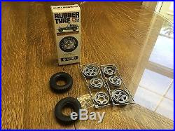 Tamiya Vintage Wheel and Tire Set Rough Rider Tyre Set Front 119 5119