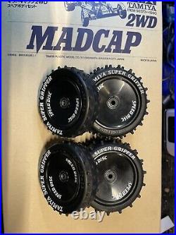 Tamiya vintage parts Madcap Tires And Wheels, Astute Front Tires