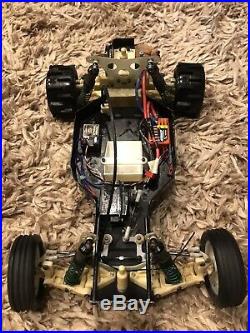 Team Associated RC10 Classic Vintage Buggy Gold Pan. RC Car Traxxas Losi Hpi