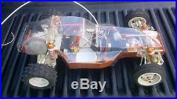 Team Associated RC10 Gold Pan Buggy vintage rc 1984 Futaba RX TX Charger