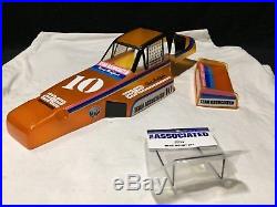 Team Associated Rc10 Custom Painted Vintage Box Art Body Wing And Mounts Decals