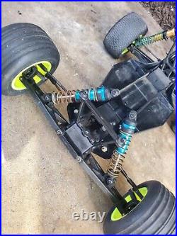 Team Associated T3 RC Car FOR PARTS OR ROLLER BUILD. SELLING AS IS VINTAGE