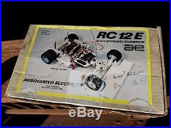 Team Associated rc12e Vintage Edinger kit 1978 BRAND NEW IN BOX