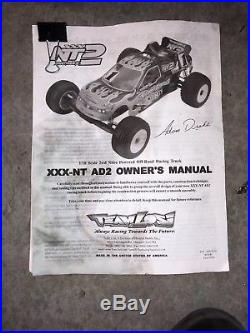 Team Losi XXX-NT2 AD2 Adam Drake Edition Vintage R/C Car RTR Sirio. 12 Extras