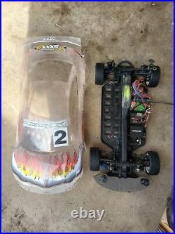 Team Losi XXXS RC Car 1/10 Vintage (SELLING AS IS) GREAT PROJECT Novak GT7 Esc