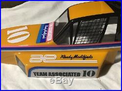 Team associated rc10 Painted Body Vintage Box Art Style