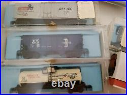 Train Lot Of Mixed Vintage Train Cars (Atlas, Parkway, Bachmann) Town Parts