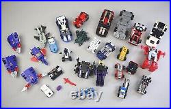 Transformers G1 And Other Robot Toys Lot vintage 80's Jets Cars Truck parts