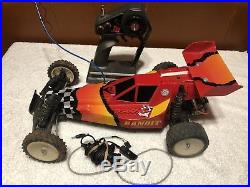 Traxxas Bandit Vintage RC Buggy Car with Radio Transmitter