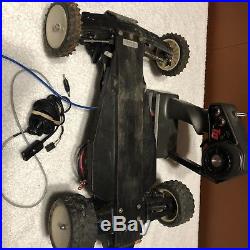 Traxxas Bandit Vintage RC Buggy Car with Radio Transmitter
