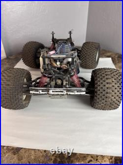 Traxxas Tmaxx 2.5 Radio Control Car RC Truck Untested Parts As Is Vintage