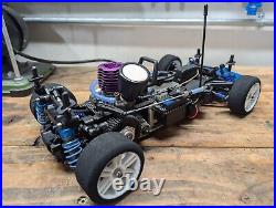 Trinity Reflex NT Kyosho V One R with Parts Lot ARTR Vintage Nitro RC Car