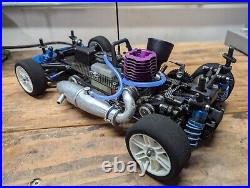 Trinity Reflex NT Kyosho V One R with Parts Lot ARTR Vintage Nitro RC Car