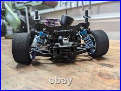 Trinity Reflex NT Kyosho V One R with Parts Lot ARTR Vintage Nitro RC Car